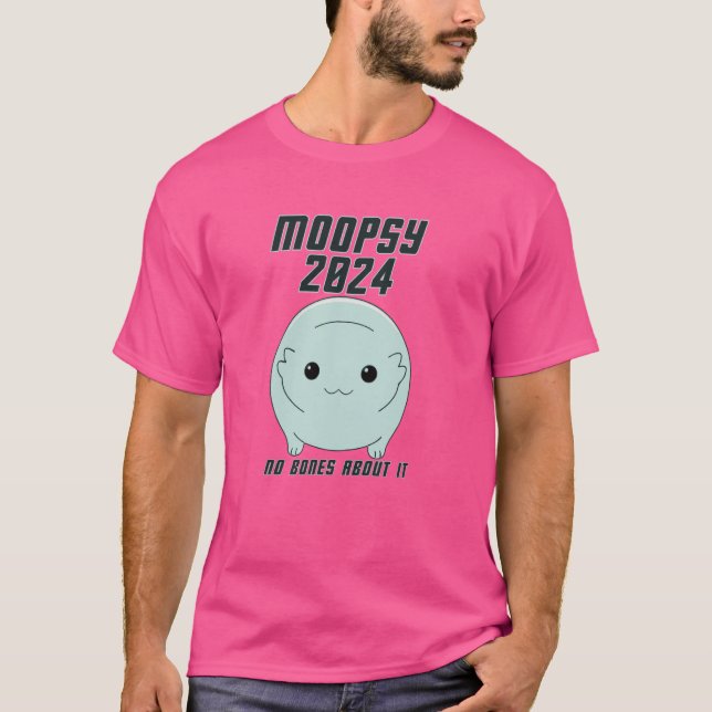 T-shirt Moopsy 2024 (Texte foncé) (Devant)