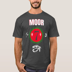 T-shirt Moor Moorish American Dieu Corps De Melanin