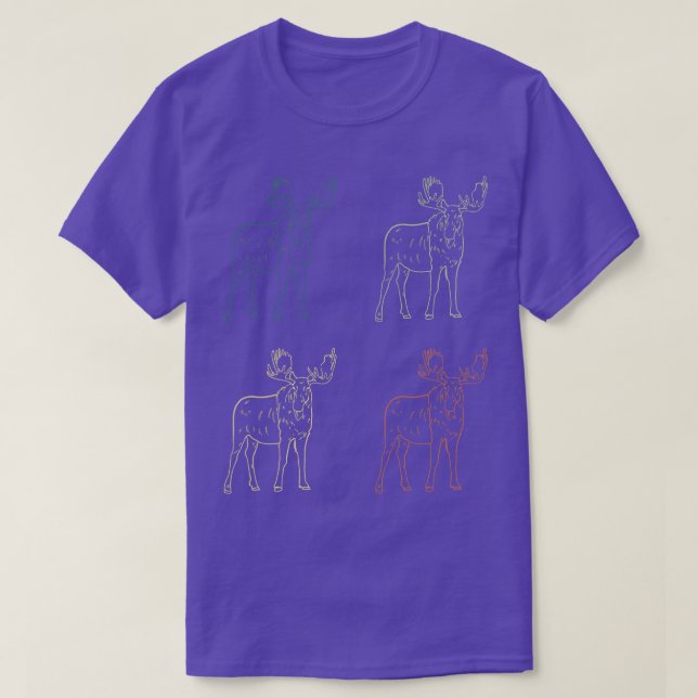 T-shirt Moose 1 (Design devant)