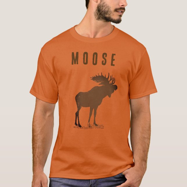 T-shirt Moose Christmas (Devant)