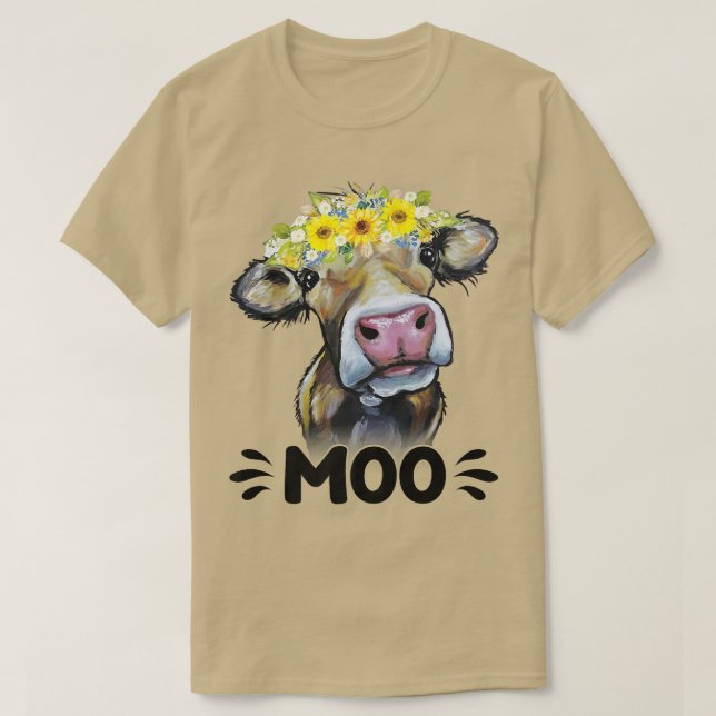 T-shirt Moose Funny Je suis un orignal  (Design devant)