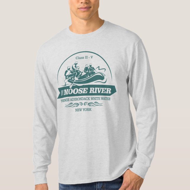 T-shirt Moose River (rafting2) (Devant)