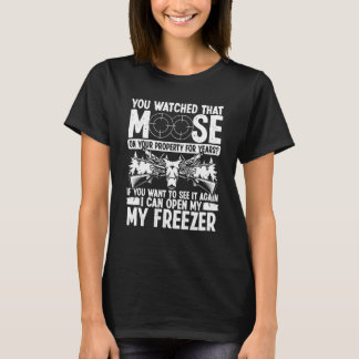 T-shirt Moose sur votre propriété Moose Hunter Essentials