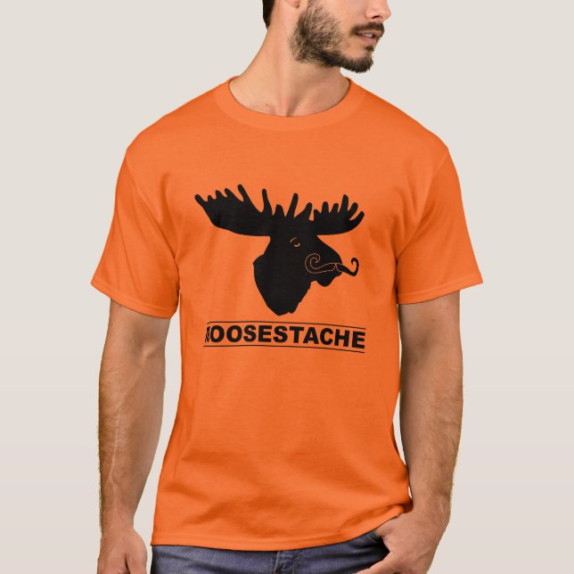 T-shirt Moosestache (Devant)