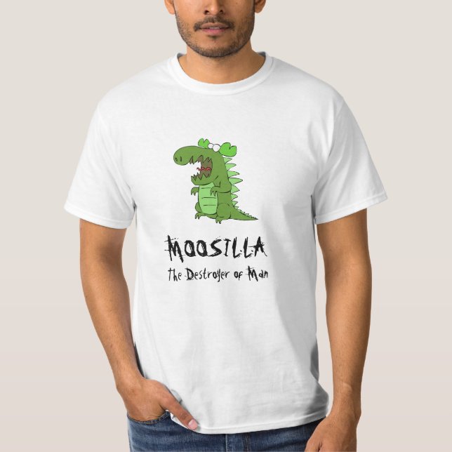 T-shirt MOOSILLA le destroyer de l'homme (Devant)