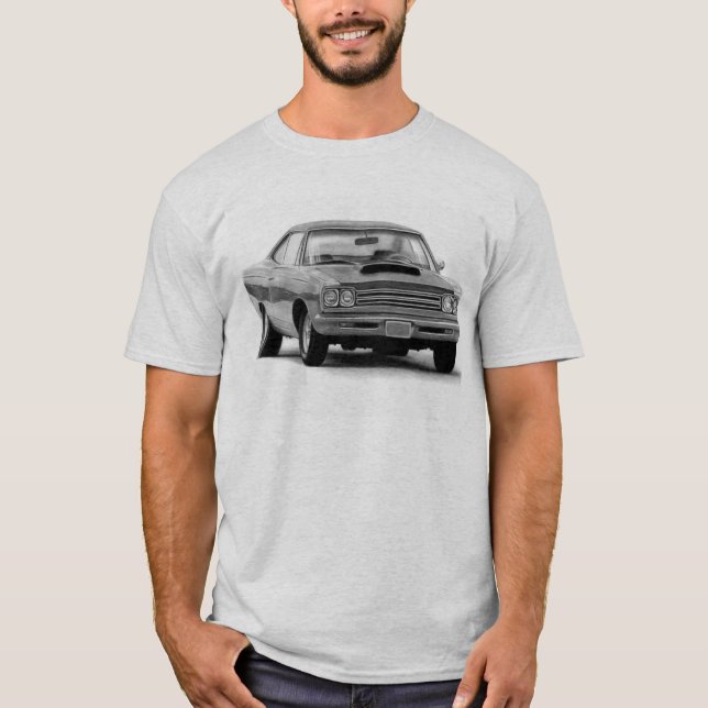 T-shirt Mopar - 1969 Plymouth Road Runner (Devant)