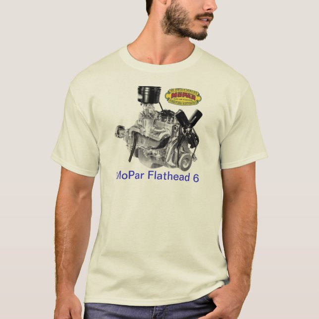 T-shirt MoPar 6 à tête plate (Devant)