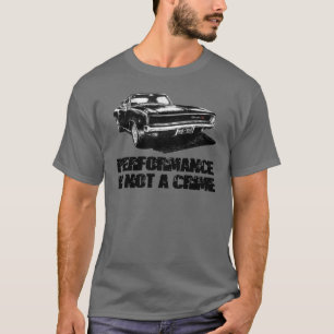 T-shirt Mopar - Dodge Charger - Le rendement n'est pas un