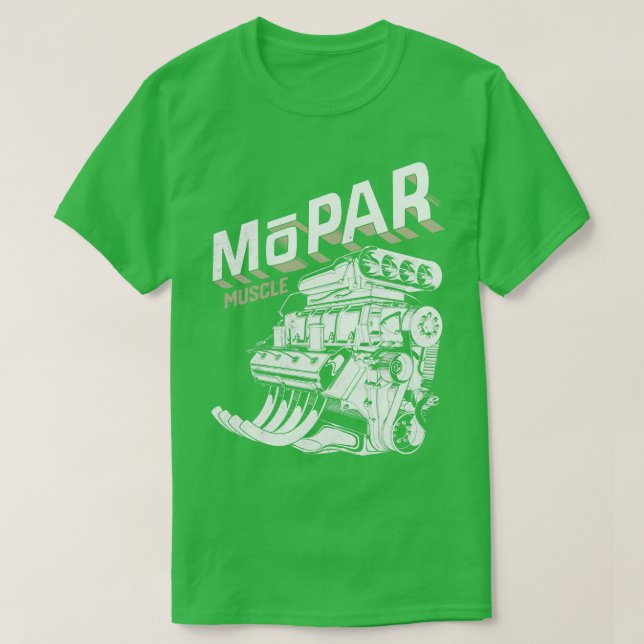 T-SHIRT MOPAR MUSCLE (Design devant)