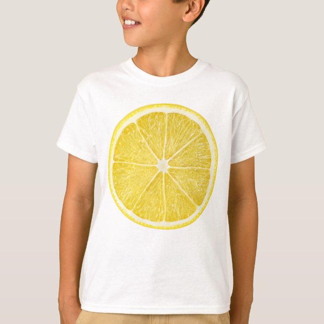 T-shirt Morceau de citron (Devant)