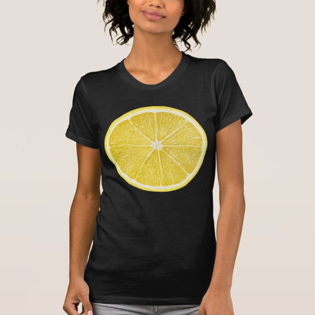 T-shirt Morceau de citron (Devant)