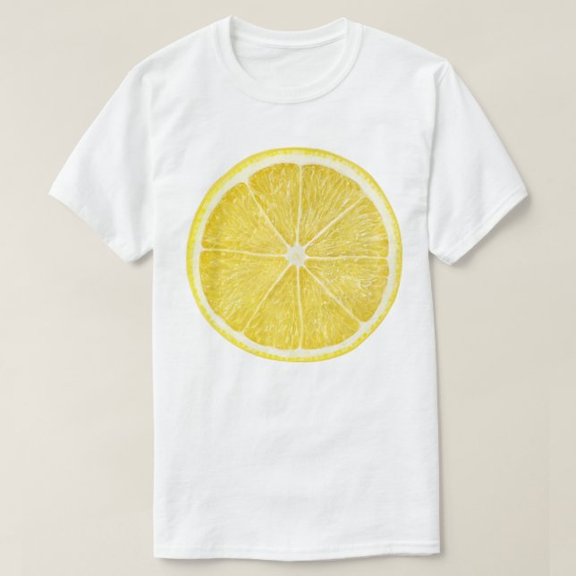 T-shirt Morceau de citron (Design devant)