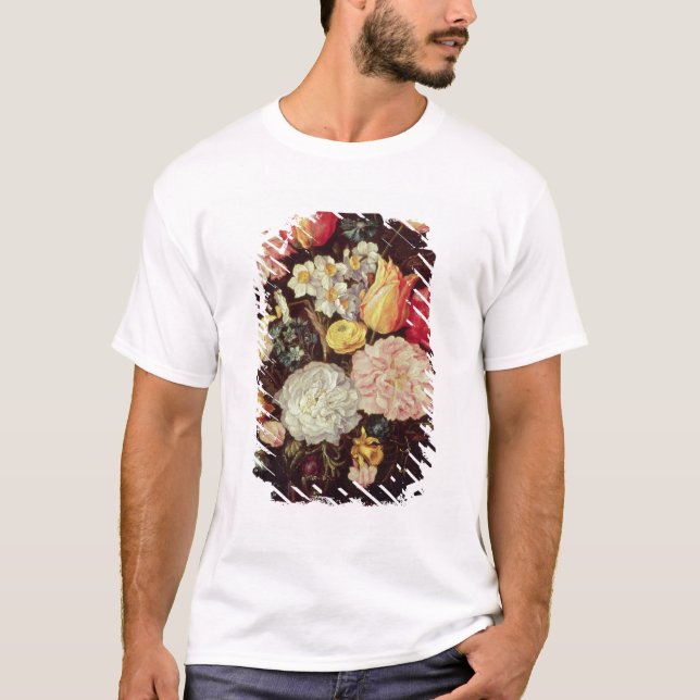 T-shirt Morceau de fleur (Devant)