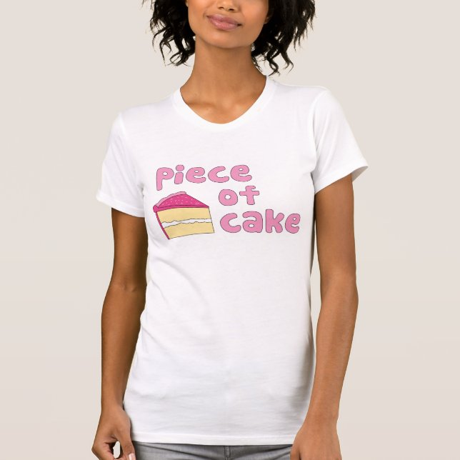 T-shirt Morceau de gâteau (Devant)