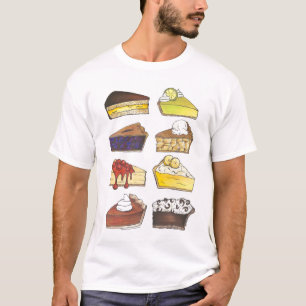 T-shirt Morceau de pâte à tarte à dessert Jour Cuisson au 