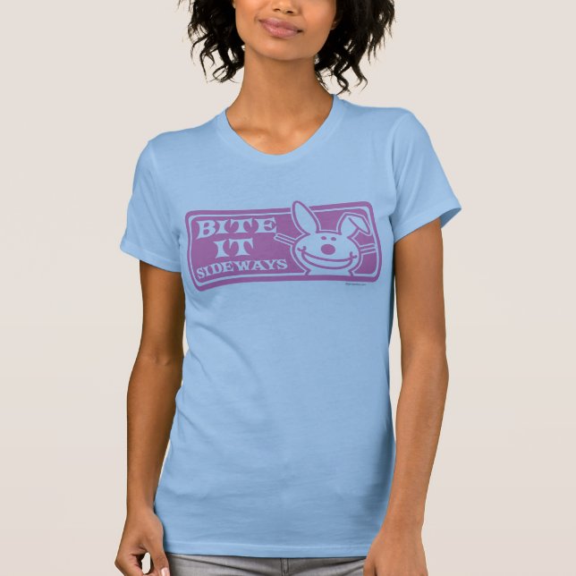 T-shirt Mordez-le en longueur (Devant)