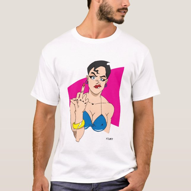 T-shirt Mordez-moi (Devant)