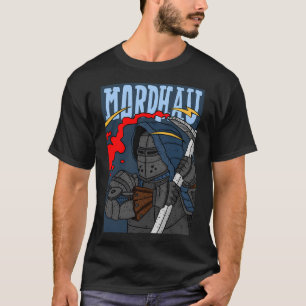 T-shirt Mordhau Le Chop D'Épée Du Chevalier. Video Game Ar