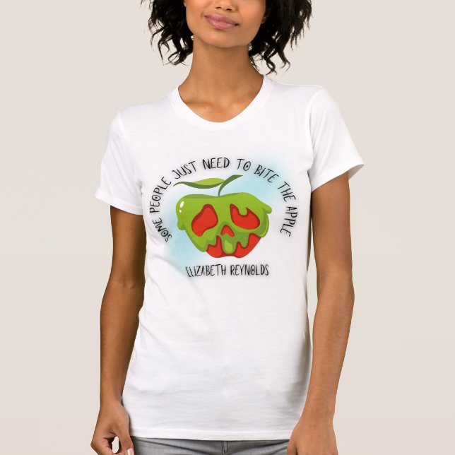 T-shirt Mordre le maillot Apple (Devant)