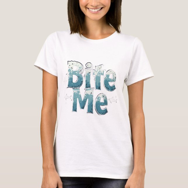 T-shirt Mords Moi (Devant)