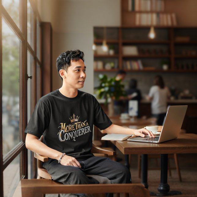 T-shirt More than a Conquerer  (Créateur téléchargé)