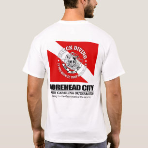 T-shirt Morehead City (plongée en épaves)