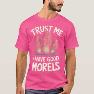 T-shirt Morel Chasse aux champignons Recherche de nourritu