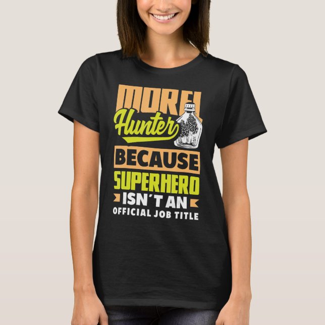 T-shirt Morel Hunter Mycologie des champignons (Devant)