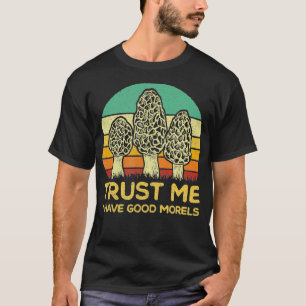 T-shirt Morel Mushroom Recherche Morels Chasseurs Classiqu