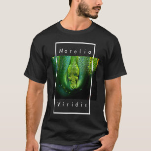 T-shirt Morelia Viridis Green Tree Python Snake