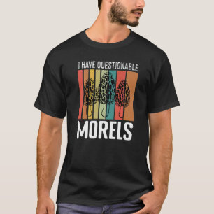 T-shirt Morels contestables Mycologie des champignons sauv