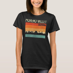 T-shirt Moreno Valley California Town Skyline