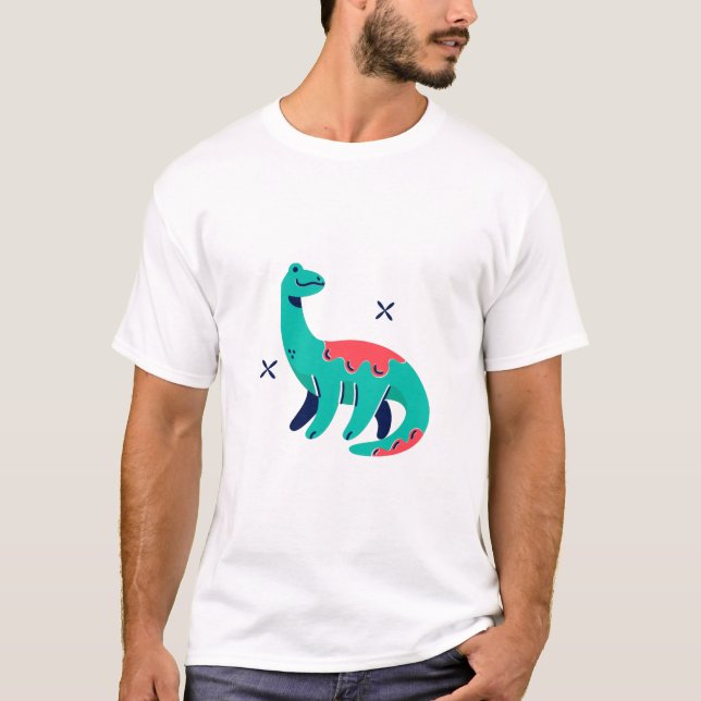 T-shirt Moriah Elizabeth le dinosaure (Devant)