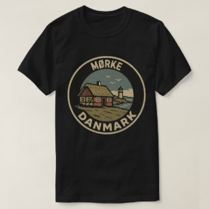 T-shirt Mørke, Danemark Danmark