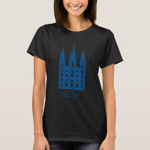 T-shirt Mormon LDS Dernier jour Saint Temple Salt Lake Cit