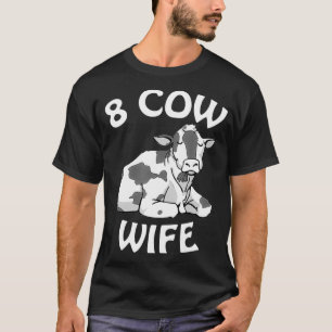 T-shirt Mormon LDS Fundy 8 Vache Femme Hommes Femmes T