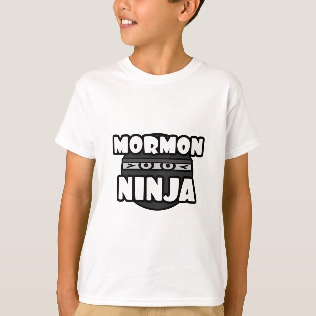 T-shirt Mormon Ninja (Devant)