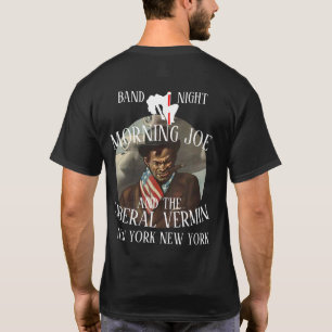 T-SHIRT MORNING JOE ET LES VERMINES QUI GIGOTENT NEW YORK 