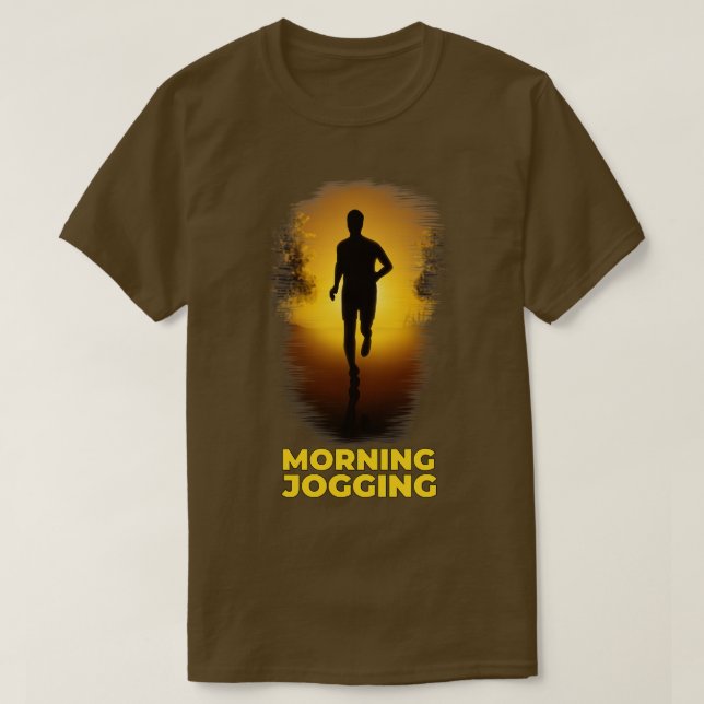 T-shirt Morning Jogging (Design devant)