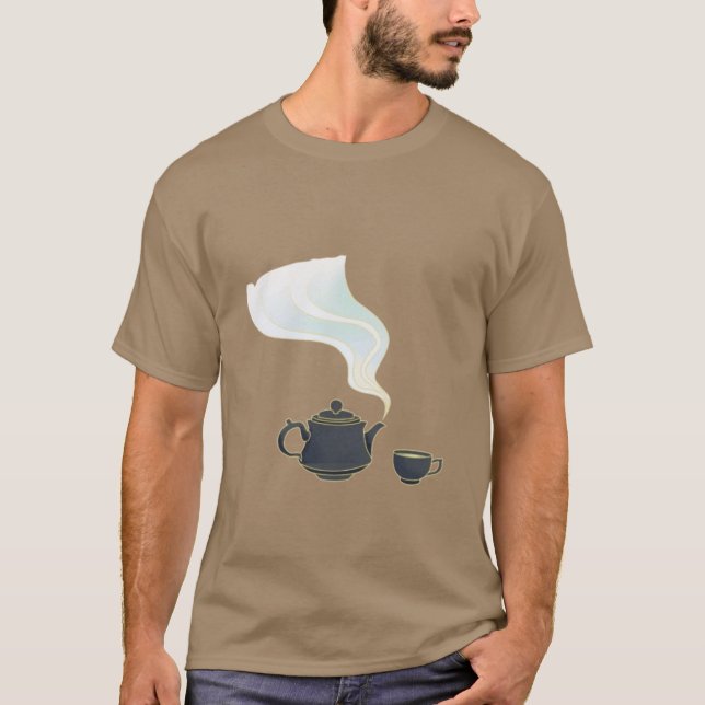 T-shirt Morning Tea Vibes Tee – Cute Cup & Jug Design (Devant)