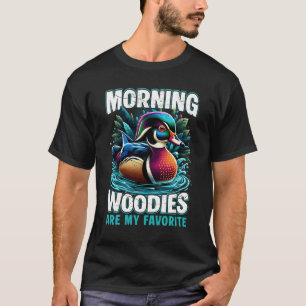 T-shirt Morning Woody Mon préféré Chasse au canard Chasse 