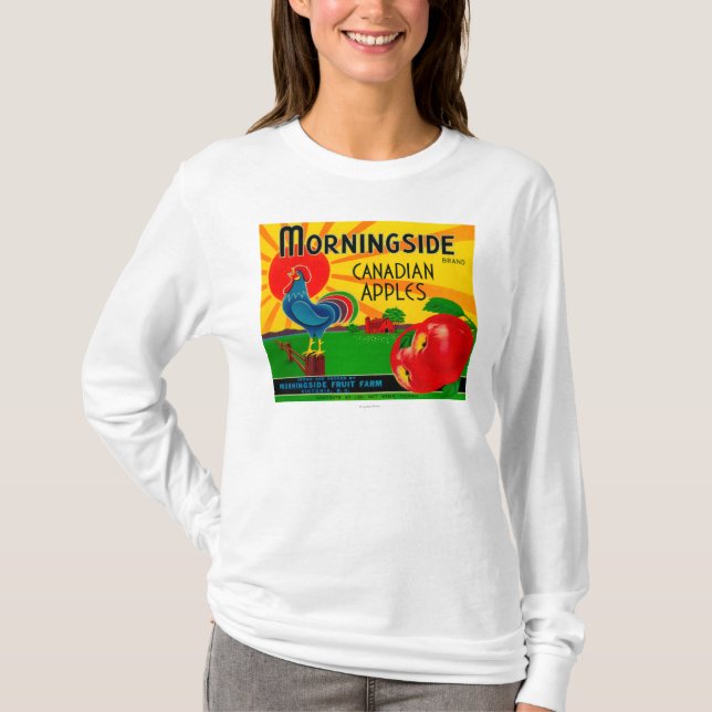 T-shirt Morningside Apple LabelCanada (Devant)