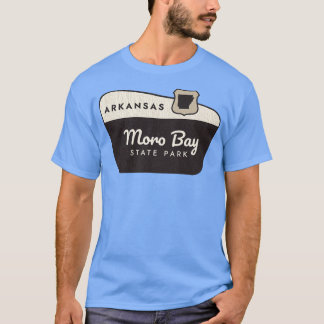 T-shirt Moro Bay State Park Arkansas Affiche de bienvenue