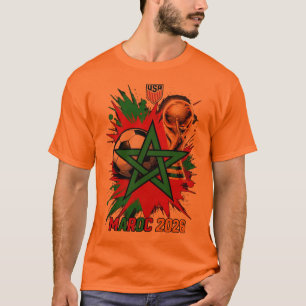 T-shirt Morocco Football 2026 – Atlas Lions Fan Graphic So