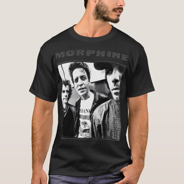 T-shirt Morphine Rock Band (Devant)
