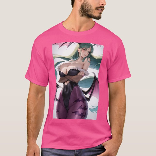 T-shirt Morrigan Aensland (Devant)