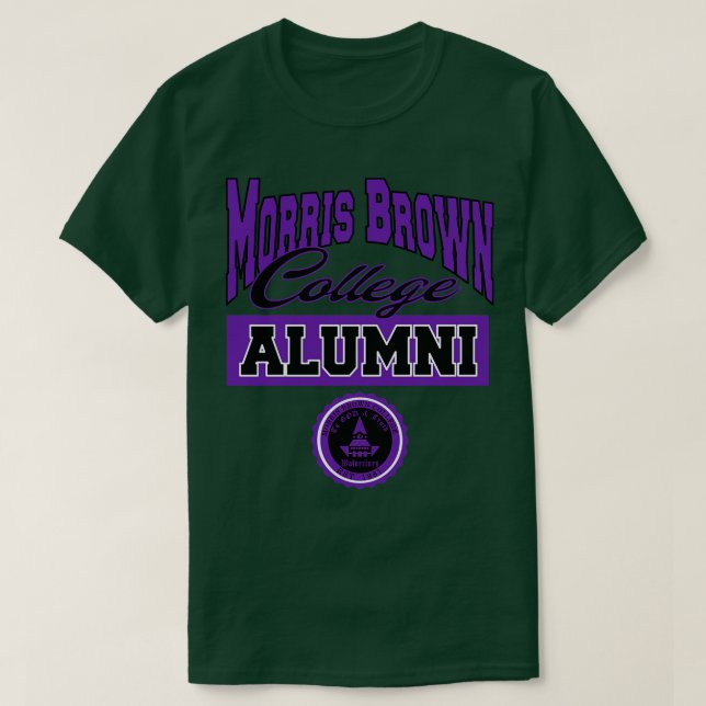 T-shirt Morris Brown 1881 College Apparel 6 (Design devant)