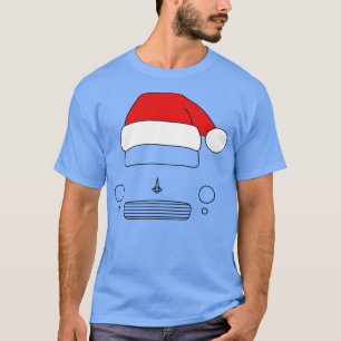 T-shirt Morris Minor classique Noël casquette édition