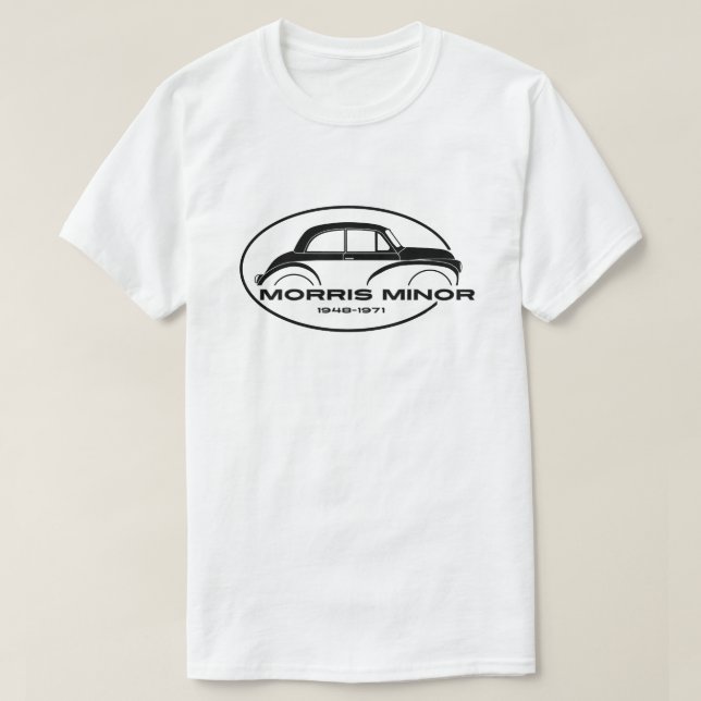 T-shirt Morris Voiture Britanniques Classique Mineure (Design devant)