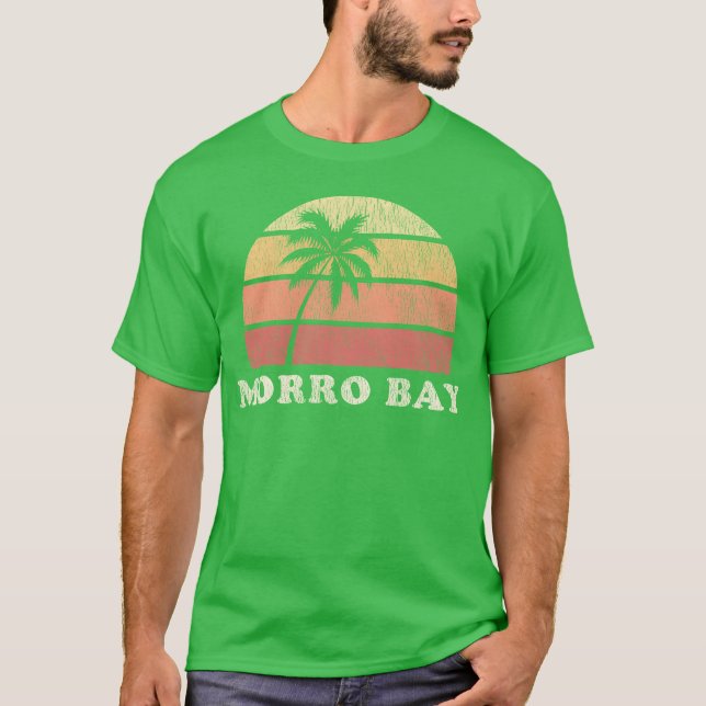 T-shirt Morro Bay Ca 70Shrowback vintage (Devant)